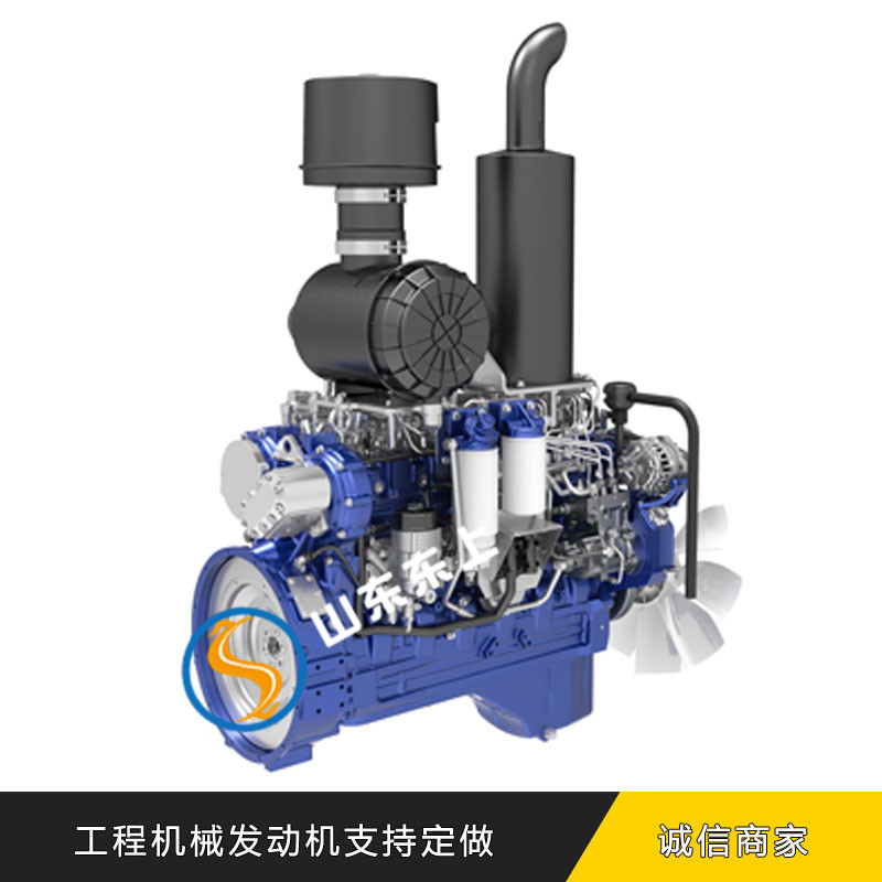 4缸濰柴WP4.1G100E301發(fā)動(dòng)機(jī) 農(nóng)用機(jī)械裝載機(jī)用73.5KW電噴三階段柴油機(jī)