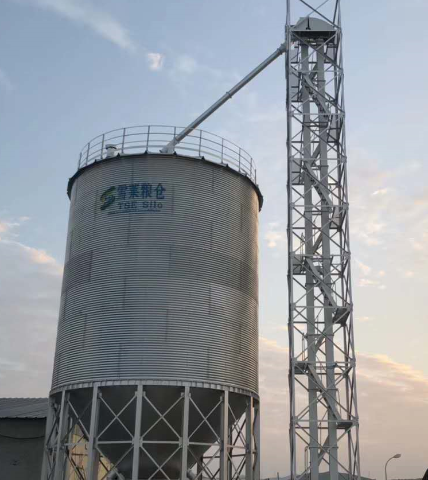 供應(yīng)合肥 飼料廠*800噸玉米鋼板倉(cāng)  ISO9001質(zhì)量認(rèn)證  安全可靠