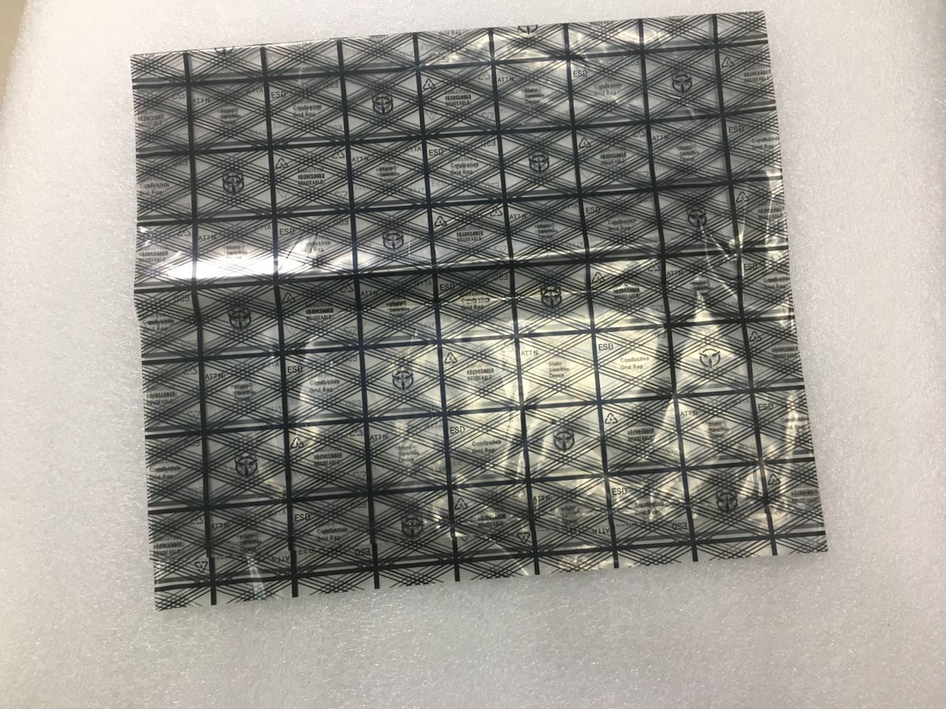 PE防靜電網(wǎng)格袋 復合網(wǎng)格包裝袋 靜電袋生產(chǎn)廠家 主板網(wǎng)格袋