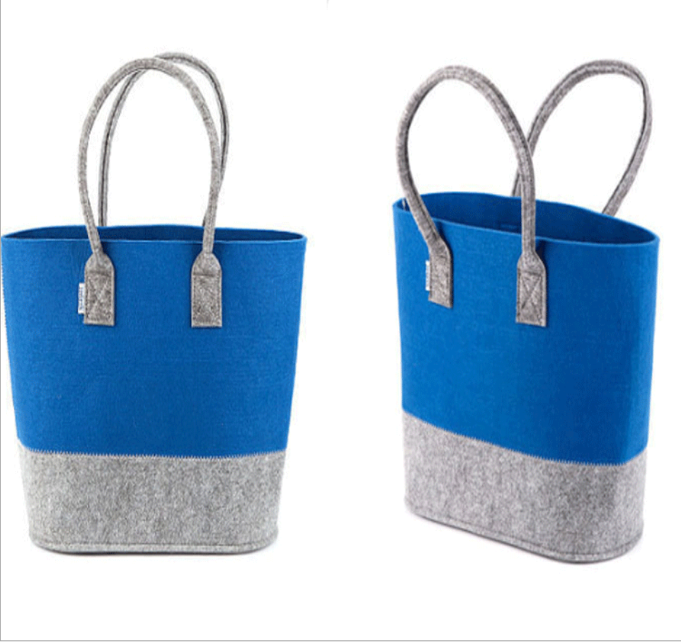 無紡布毛氈手提包 禮品贈品毛氈包 河北毛氈包定制