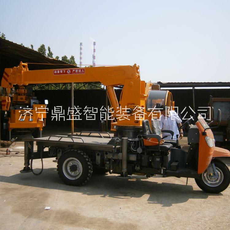 五征時(shí)風(fēng)三輪隨車吊 3噸5噸小型吊車起重機(jī) 自制液壓1噸移樹吊
