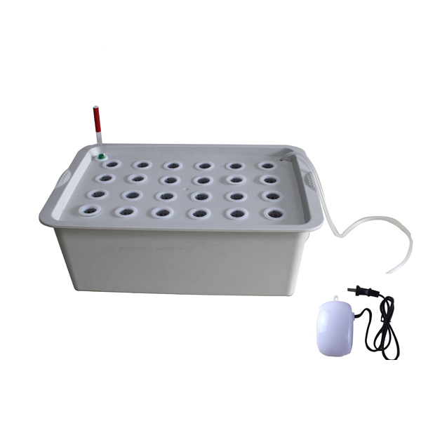 幸運(yùn)買家無土栽培設(shè)備家庭懶人陽臺(tái)育苗蔬菜種菜機(jī)24孔水培種植箱 種植箱 水培 無土栽培 室內(nèi)家庭