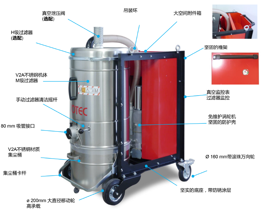 重型防爆吸塵器廠家、價(jià)格【炳蓬實(shí)業(yè)（上海）有限公司】
