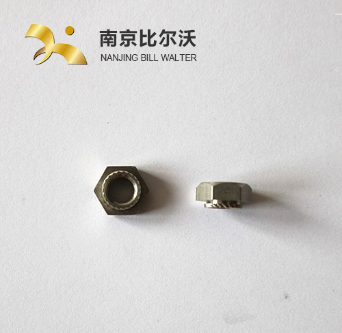 不銹鋼螺母 六角壓鉚螺母 不銹鋼斜紋六角壓鉚螺母