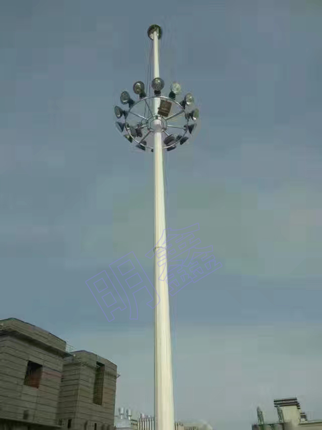 高桿燈基礎(chǔ)制作詳細(xì)過程圖解和高桿燈基礎(chǔ)制作CAD圖