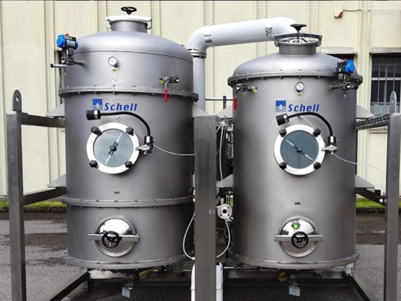 HW06有機溶劑廢物廢水處理,Schell低溫真空蒸發(fā)器