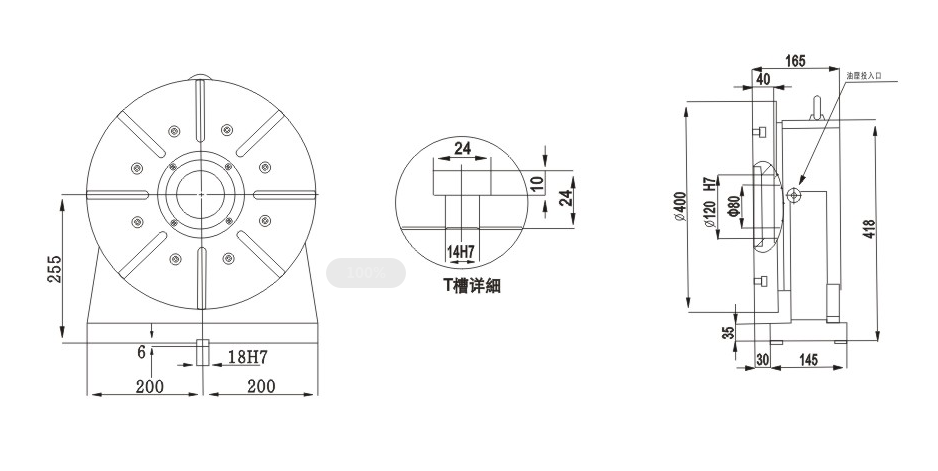 精密配件 廠家直銷 油壓分度盤尾座哪里有 油壓分度盤尾座供應