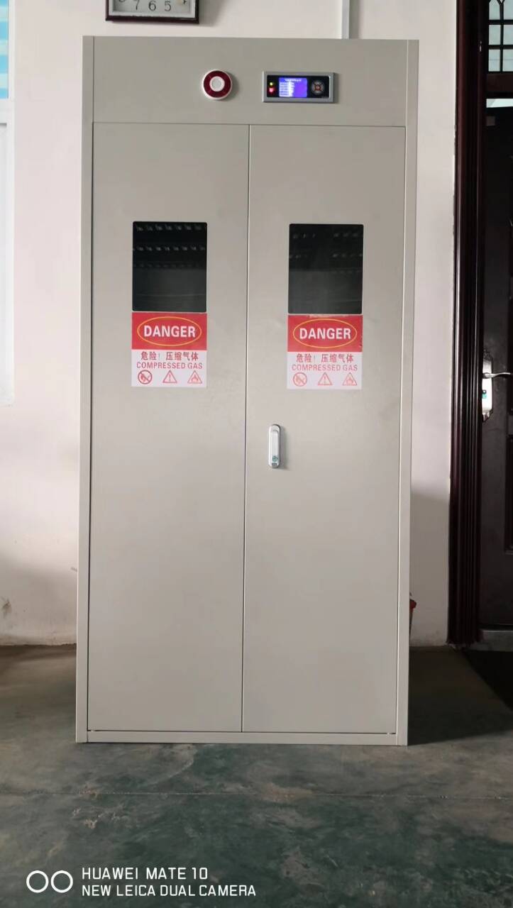 防爆氣瓶柜供應，單瓶雙瓶三瓶裝防爆氣瓶報警柜