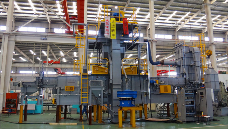 日本新東履帶式拋丸機(jī)