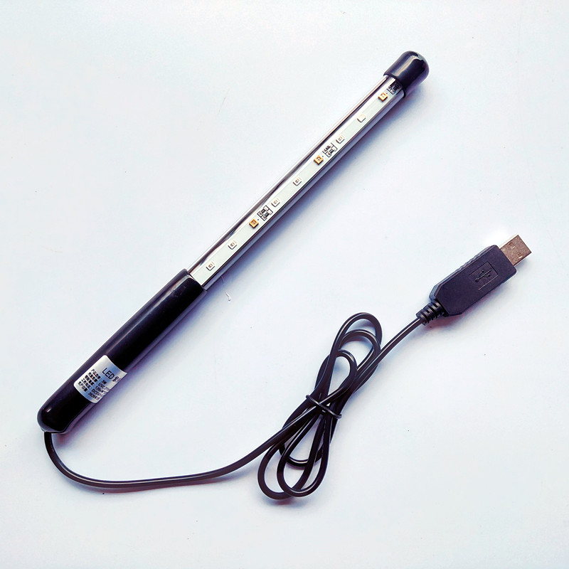 供應(yīng)usb供電手持uvc紫外led*燈家用餐具消毒*棒  便攜式深紫外led*燈