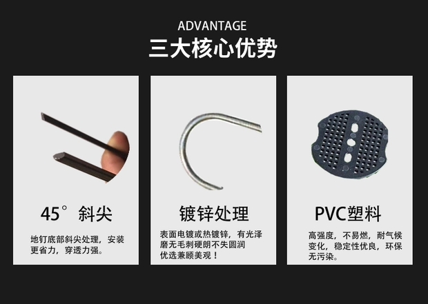 防草地布釘U(kuò)型 防草地布釘U(kuò)型  地膜固定器  防草地布釘批發(fā)  防草地布釘廠家