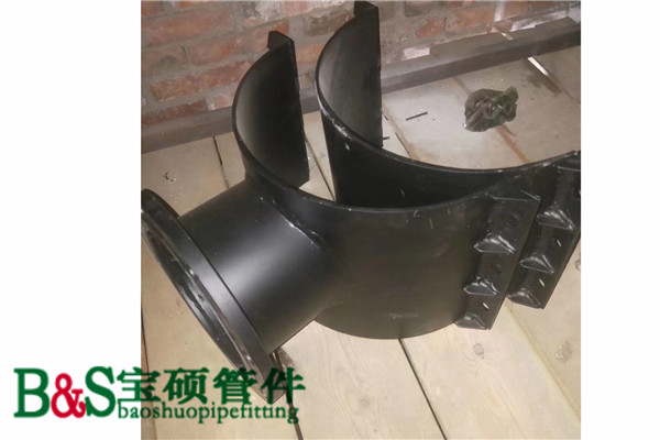 生產供應鑄鐵法蘭馬鞍三通管卡法蘭增接口