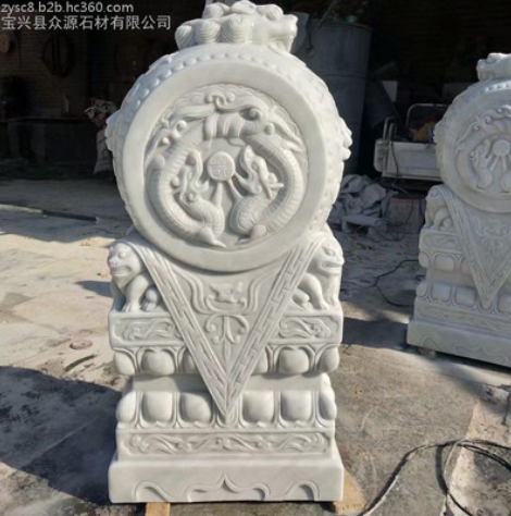 漢白玉石雕石鼓哪家好 漢白玉石雕石鼓廠(chǎng)家直銷(xiāo) 四川漢白玉石雕石鼓