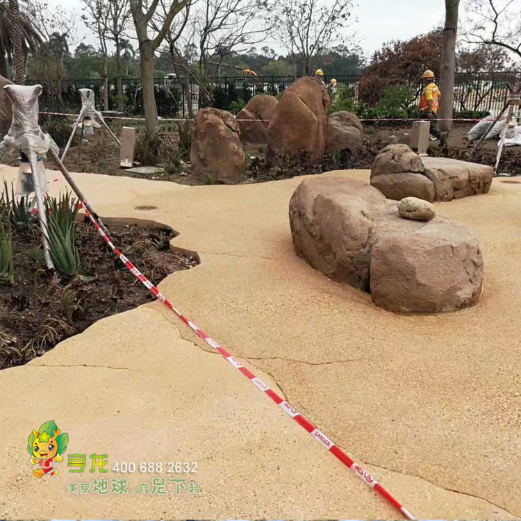 礫石聚合物混凝土施工廠家批發(fā)生產商上海亨龍環(huán)?？萍紝崢I(yè)有限公司 聚合物礫石混凝土地坪