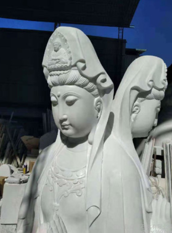 漢白玉石雕大象供應商  漢白玉石雕大象生產(chǎn)廠家  四川漢白玉石雕大象