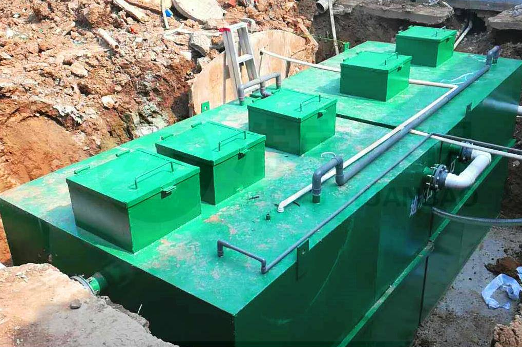 宇藍推薦，工業(yè)污水地埋式一體化污水處理設(shè)備，不占位置，使用年限長，出水達標，歡迎來電