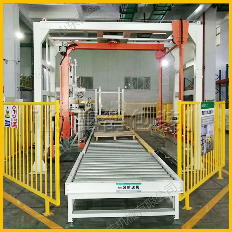 山東懸臂纏繞包裝機流水線 可現(xiàn)場測量山東*