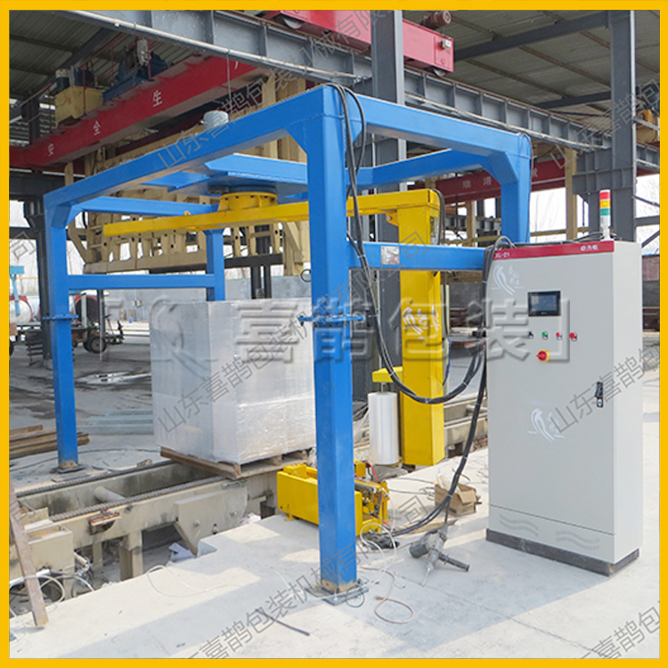 山東懸臂纏繞包裝機流水線 可現(xiàn)場測量山東*