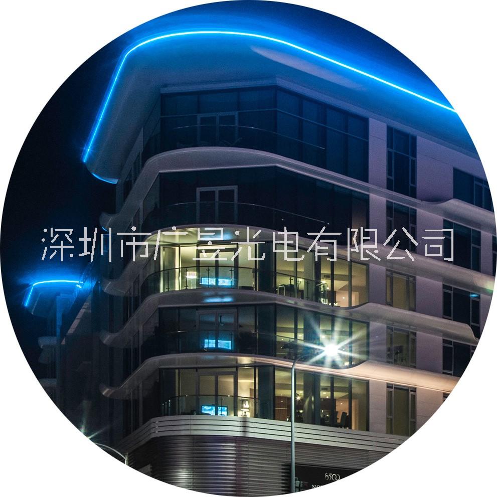 LED硅膠霓虹數(shù)碼線光源正/側(cè)彎平面發(fā)光單色及RGBW