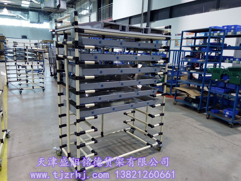 線棒周轉(zhuǎn)車線棒貨架線棒工作臺線棒流利條貨架工廠揀貨車小推車天津線棒貨架廠