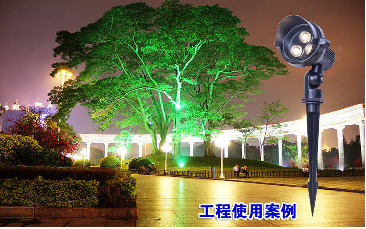 廠家直銷批發(fā)十字星光燈 廣東插地?zé)魞r(jià)格