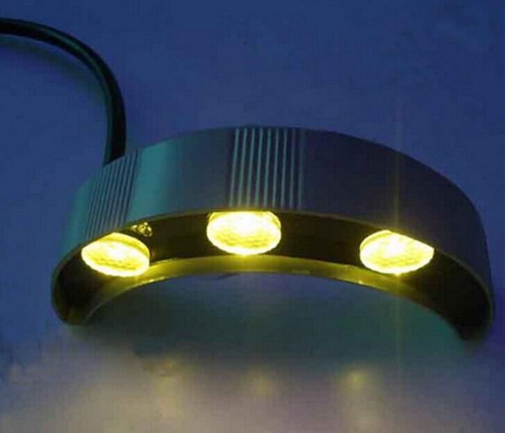 戶外涼亭古建筑樓頂亮化5瓦瓦楞燈 LED瓦片燈價格 LED月牙燈廠家