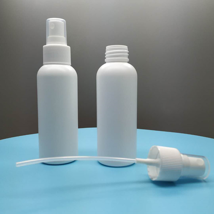 酒精消毒水噴霧瓶 HDPE塑料瓶 廠家現(xiàn)貨直銷噴霧瓶 100ML塑料噴霧瓶