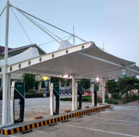 充電樁汽車棚價(jià)格 充電樁汽車棚廠家  充電樁汽車棚哪家好 浙江充電樁汽車棚