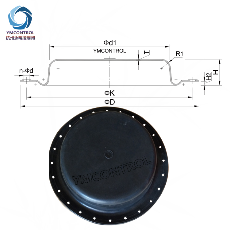 CV3000調(diào)節(jié)閥波紋膜片HA-1_HA-2_HA-3_HA-4_HA-5-新款膜片推薦-永明控制