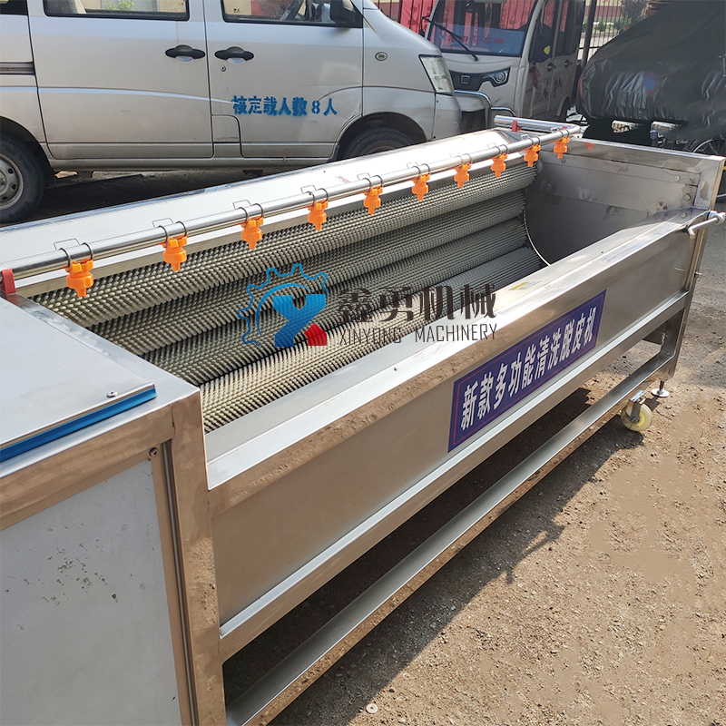 廠家定做 毛輥清洗機 土豆去泥去皮機 清洗方便 操作簡單 節(jié)省人工