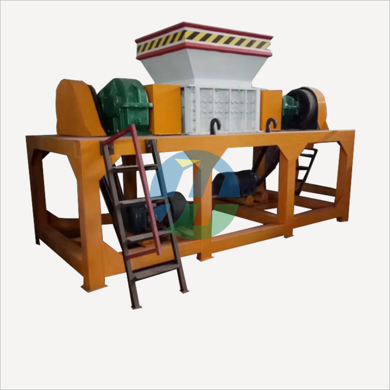 廢舊汽車輪胎撕碎機(jī) 雙軸金屬撕碎機(jī) 機(jī)頭料粉碎機(jī)