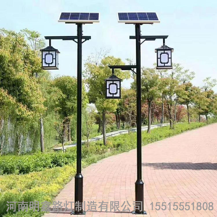 河南駐馬店信漯河太陽能庭院燈廠家