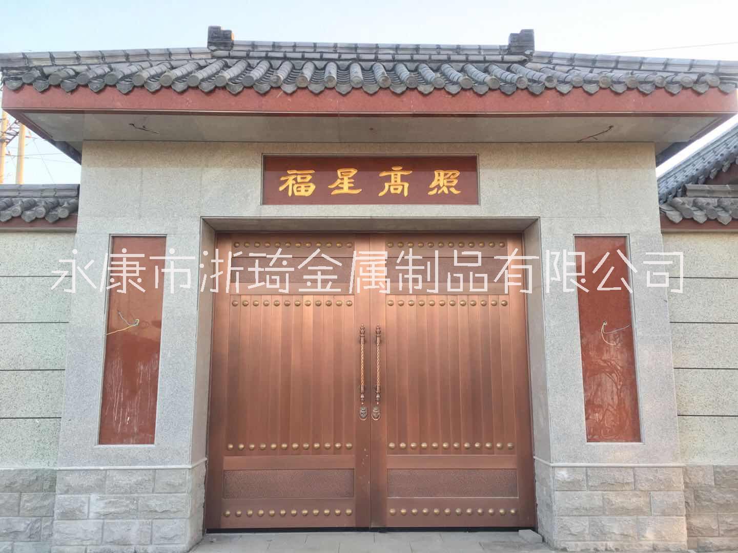 廠家直銷仿古真銅門別墅大門進戶門 廠家直銷仿古真銅門別墅大門進戶門