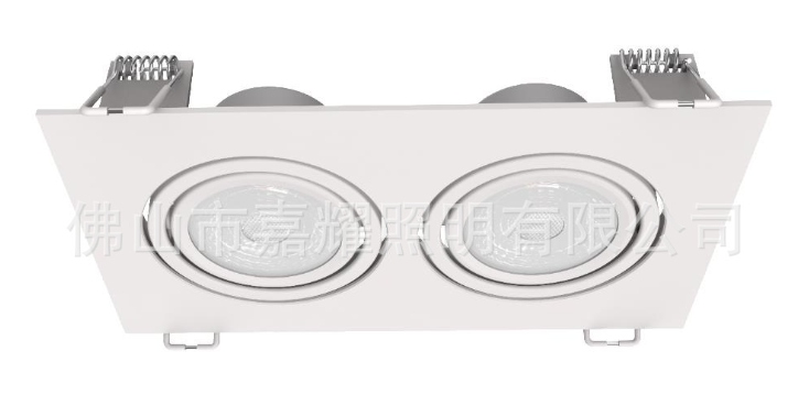 飛利浦GD100LED格柵射燈單頭/雙頭6W 9W 12W 18W雙頭LED射燈