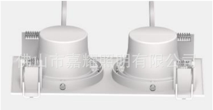 飛利浦GD100LED格柵射燈單頭/雙頭6W 9W 12W 18W雙頭LED射燈