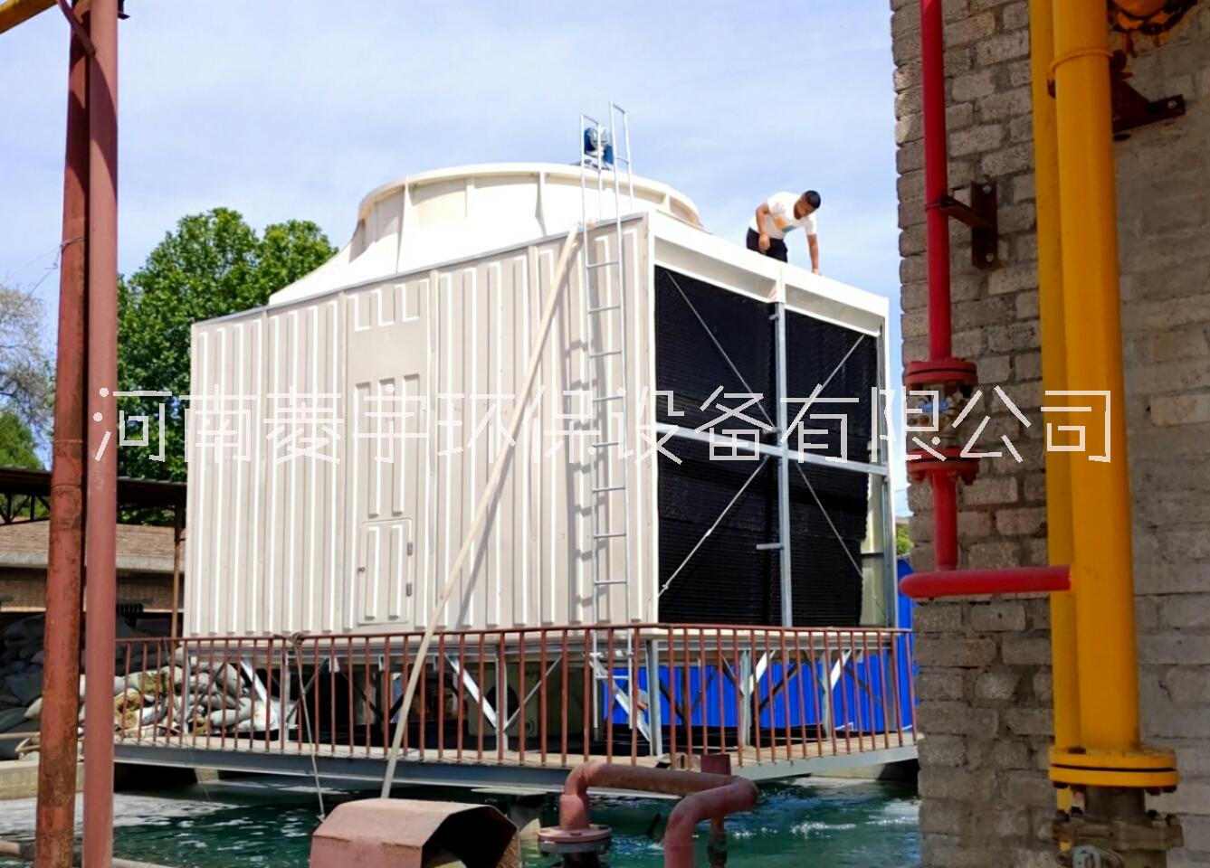 鄭州市方形冷卻塔廠家 400噸單體橫流式方形冷卻塔