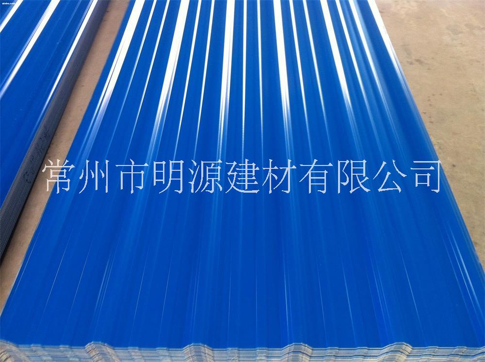 防腐PVC瓦 廠家供應(yīng)屋面塑鋼瓦 白色PVC900高坑瓦 平改坡別墅隔熱塑料瓦片