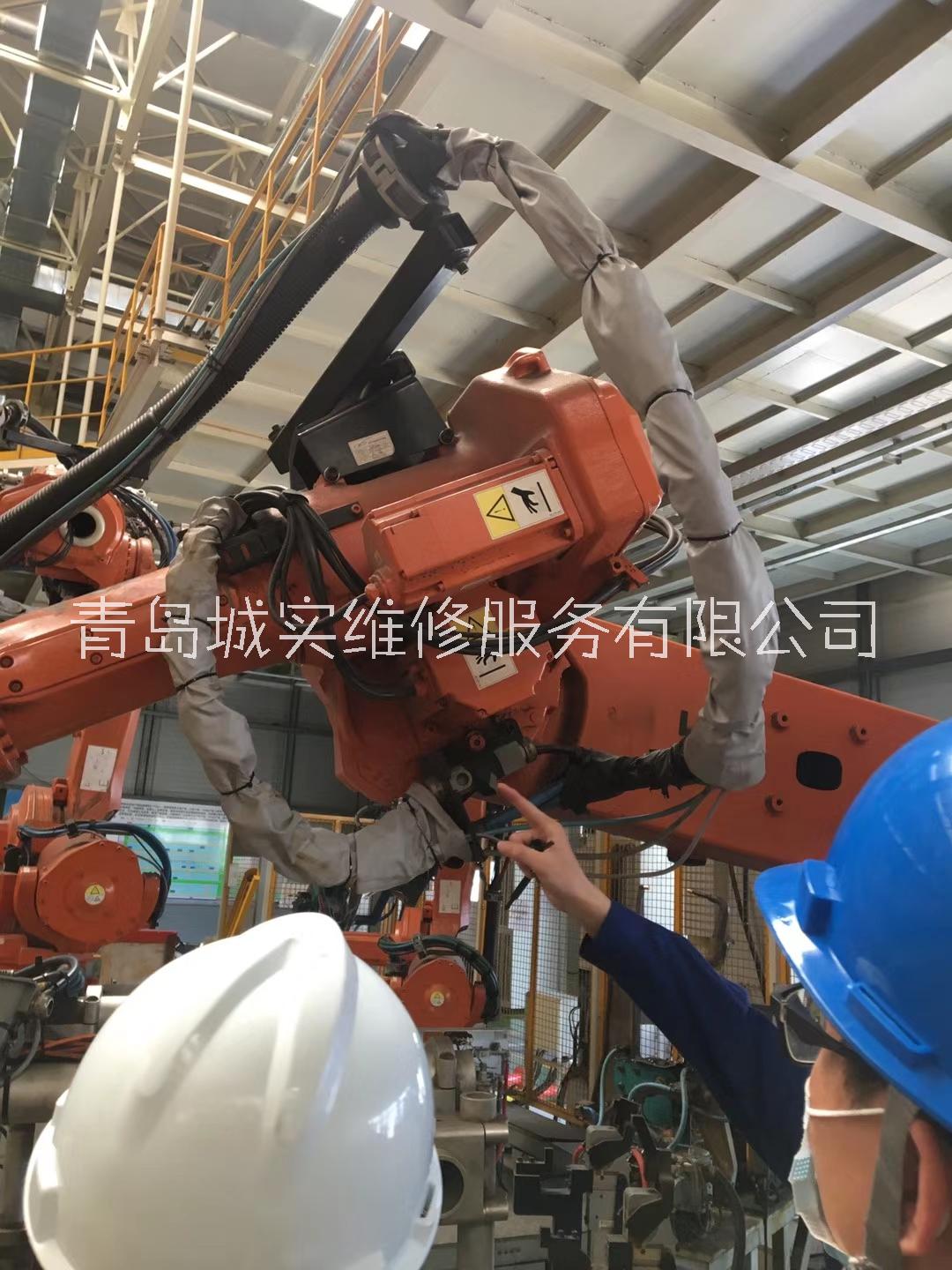 青島工業(yè)機(jī)器人長(zhǎng)時(shí)間斷電系統(tǒng)無(wú)法初始化故障維修