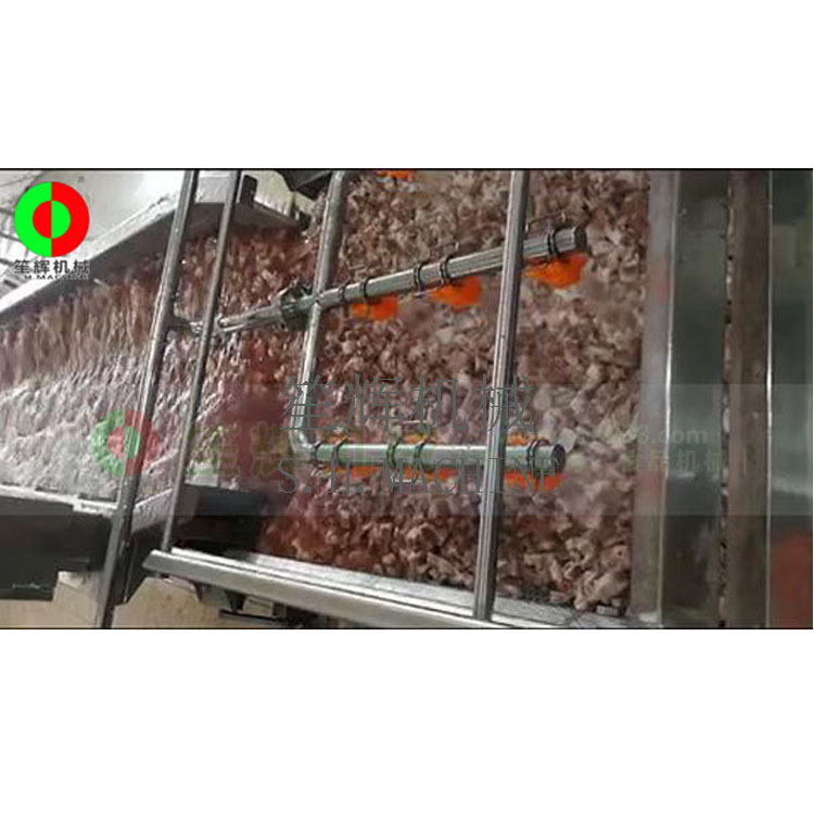 笙輝肉類加工去血水設(shè)備洗排骨機(jī)W-24R骨頭鮮肉清洗機(jī)漂洗機(jī) 洗排骨機(jī)W-24R
