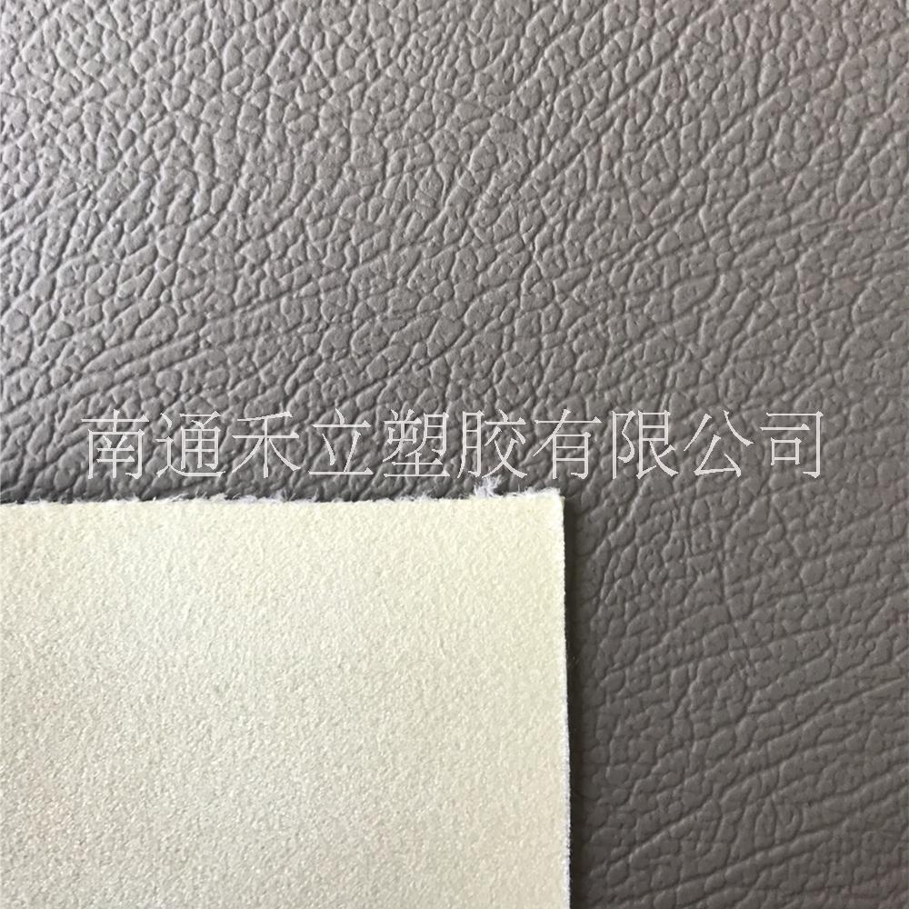 供應麂皮絨底pvc汽車革 一等品