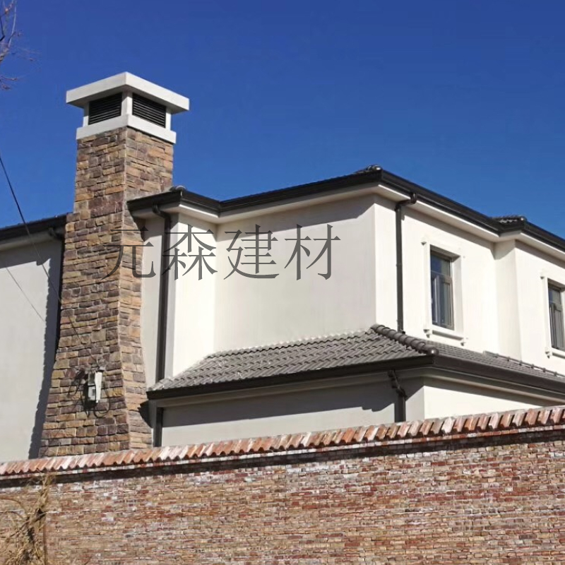 廠家直銷金屬成品檐槽 金屬方形雨水管 別墅成品天溝生產(chǎn)廠家