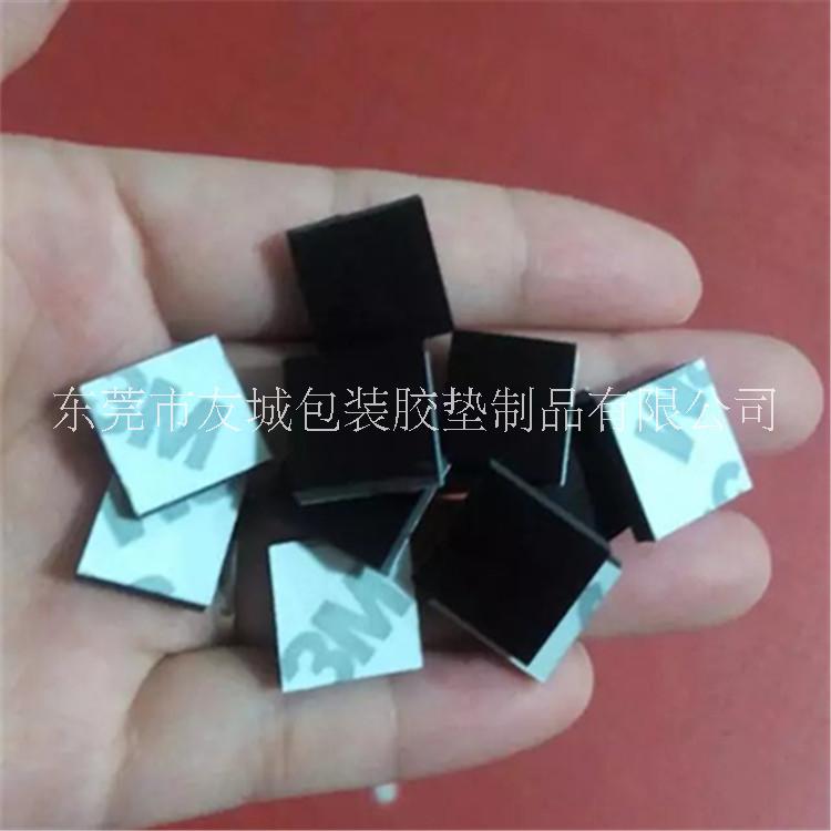 廠家定制黑色格紋橡膠墊片 固定橡膠墊圈 桌腳防滑耐磨橡膠腳墊 免費(fèi)打板