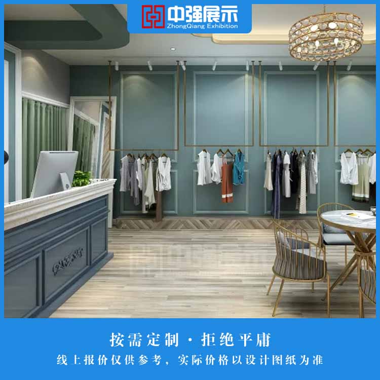 供應女裝店展示柜定制 女裝展示架