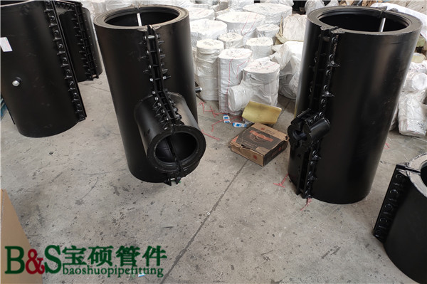 生產(chǎn)定做三通搶修哈夫節(jié) 三通堵漏抱箍