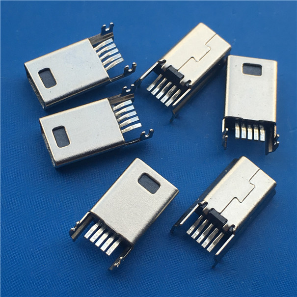 MINI USB沉板反向B型公頭