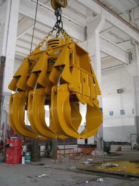 供 電動(dòng)液壓多瓣廢鋼抓斗在上海格魯博機(jī)械有限公司