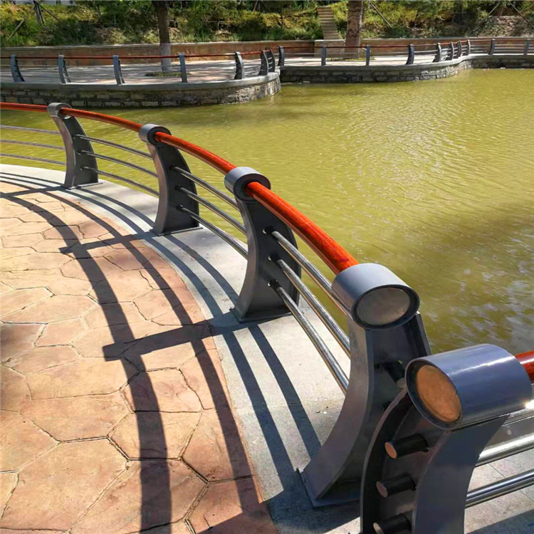 護欄立柱 不繡鋼復合管護欄 高鐵護欄  噴塑護欄