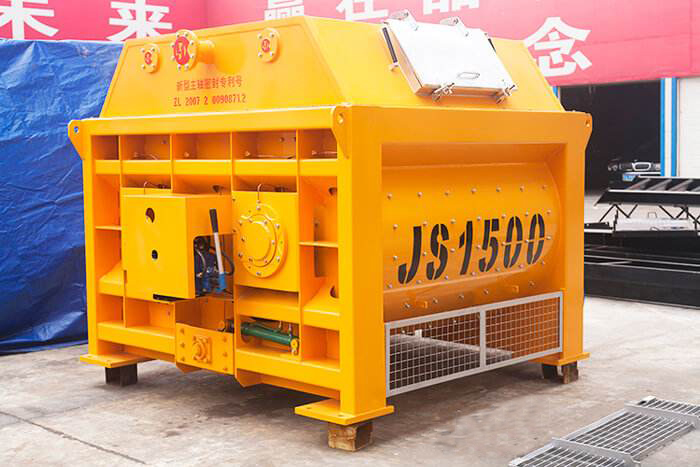 現(xiàn)貨1.5方攪拌機(jī)雙臥軸強(qiáng)制式JS1500混凝土攪拌機(jī)設(shè)備廠家直銷價(jià)格