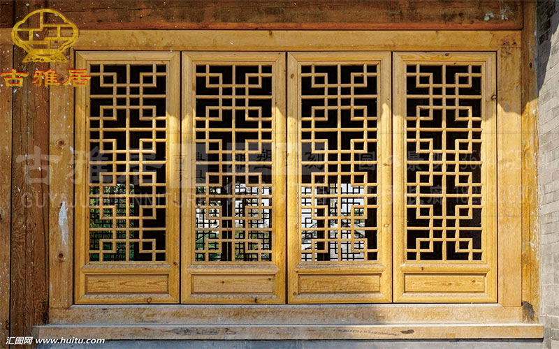 自貢仿古門窗廠家實(shí)木門窗定制加工