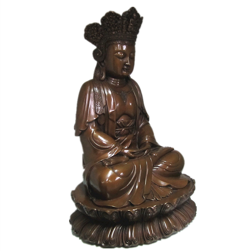 古銅都銅佛像 純銅觀(guān)音擺件 銅像銅觀(guān)音像 觀(guān)音菩薩 紫銅毗盧觀(guān)音 古銅都銅佛像紫銅毗盧觀(guān)音